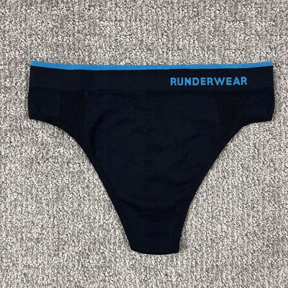 Runderwear Underwear Womens Small Black G-String Thong Seamless Running Athletic - Picture 5 of 11